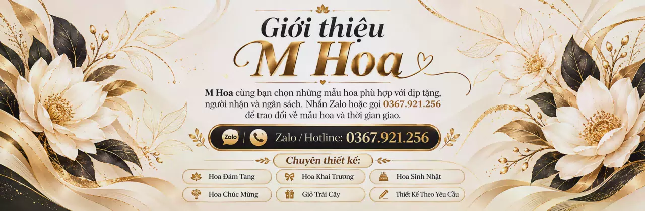 Ảnh bìa Shop hoa tươi Phường Phú Bài Huế - Gửi sự quan tâm qua từng món hoa